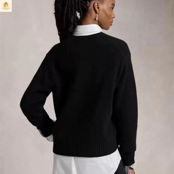 Polo Ralph Lauren - Polo Bear Wool-Cashmere Sweater - Picture 3 of 7